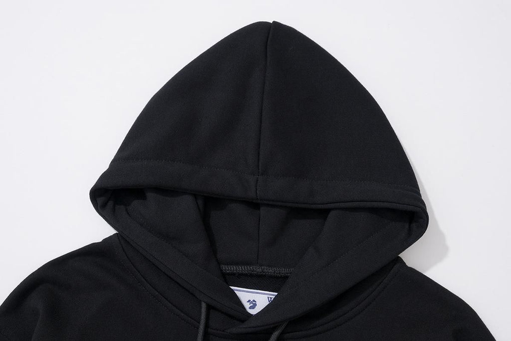 HOODIE OFF WHITE OIL PAINTING SCRIPS SKATE