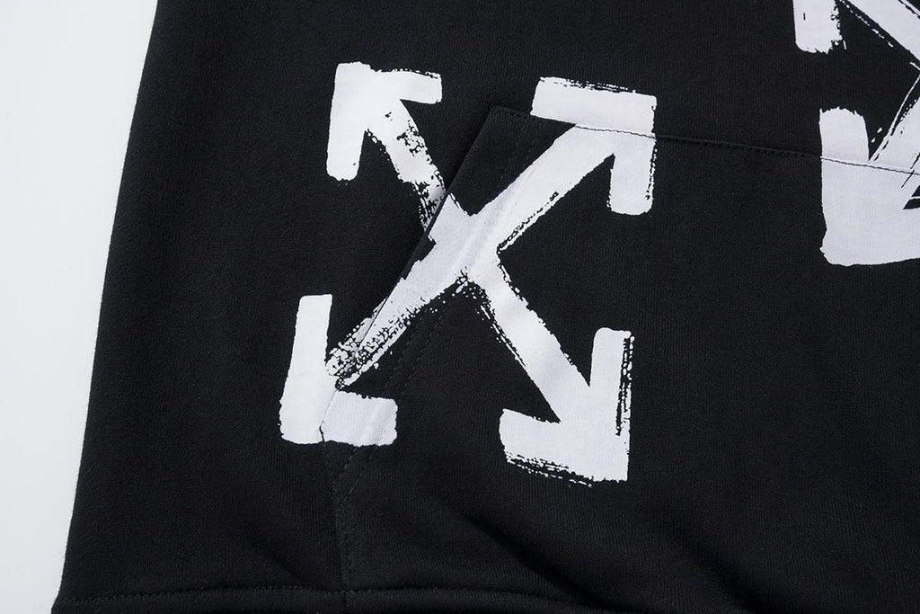 HOODIE OFF WHITE OIL PAINTING SCRIPS SKATE