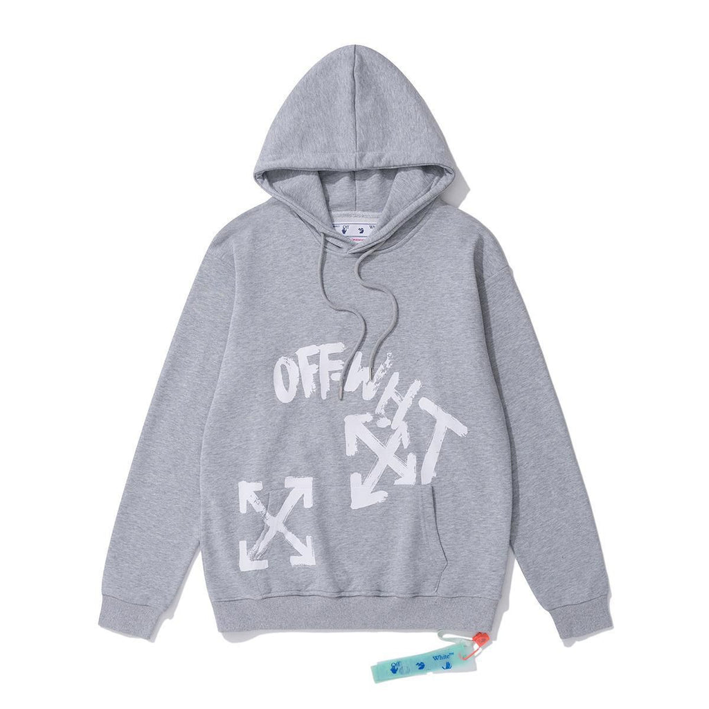 HOODIE OFF WHITE OIL PAINTING SCRIPS SKATE