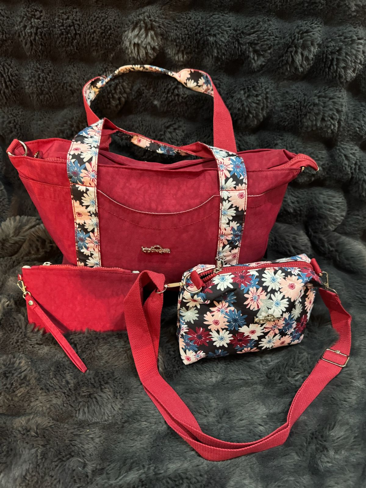 SET BOLSA TIPO KIPPLING