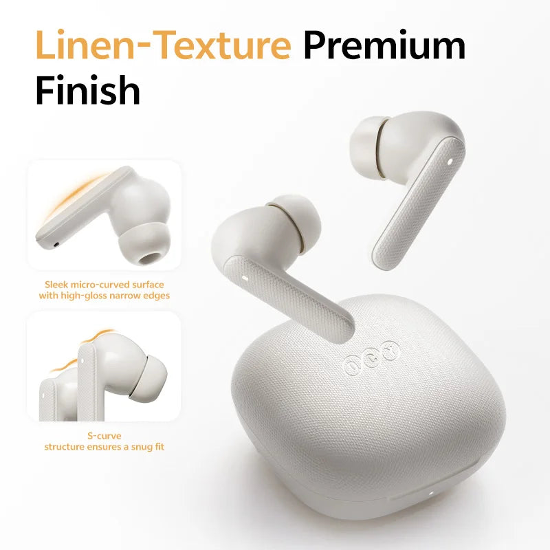 Audífonos QCY  Buds TWS Bluetooth 5.3 | 35H de Batería