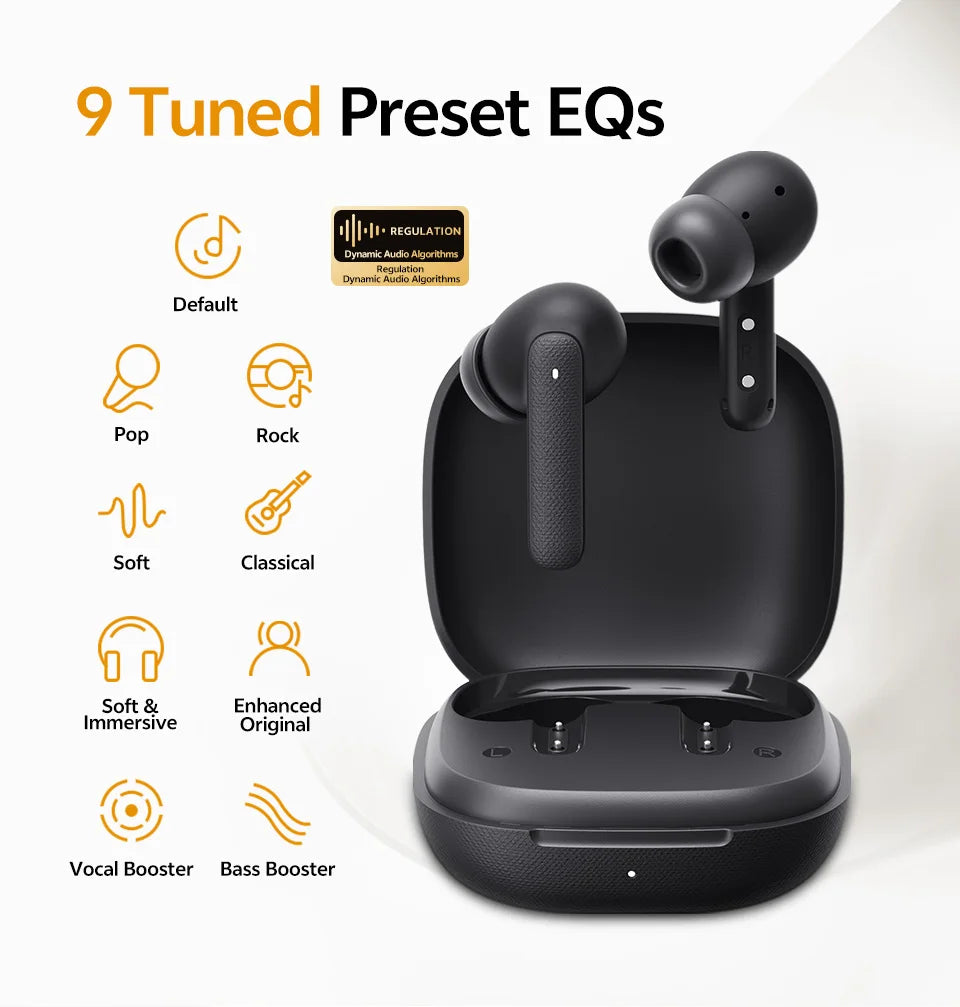 Audífonos QCY  Buds TWS Bluetooth 5.3 | 35H de Batería