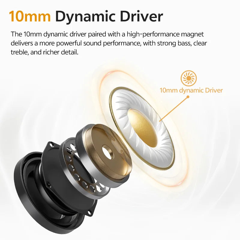 Audífonos QCY  Buds TWS Bluetooth 5.3 | 35H de Batería