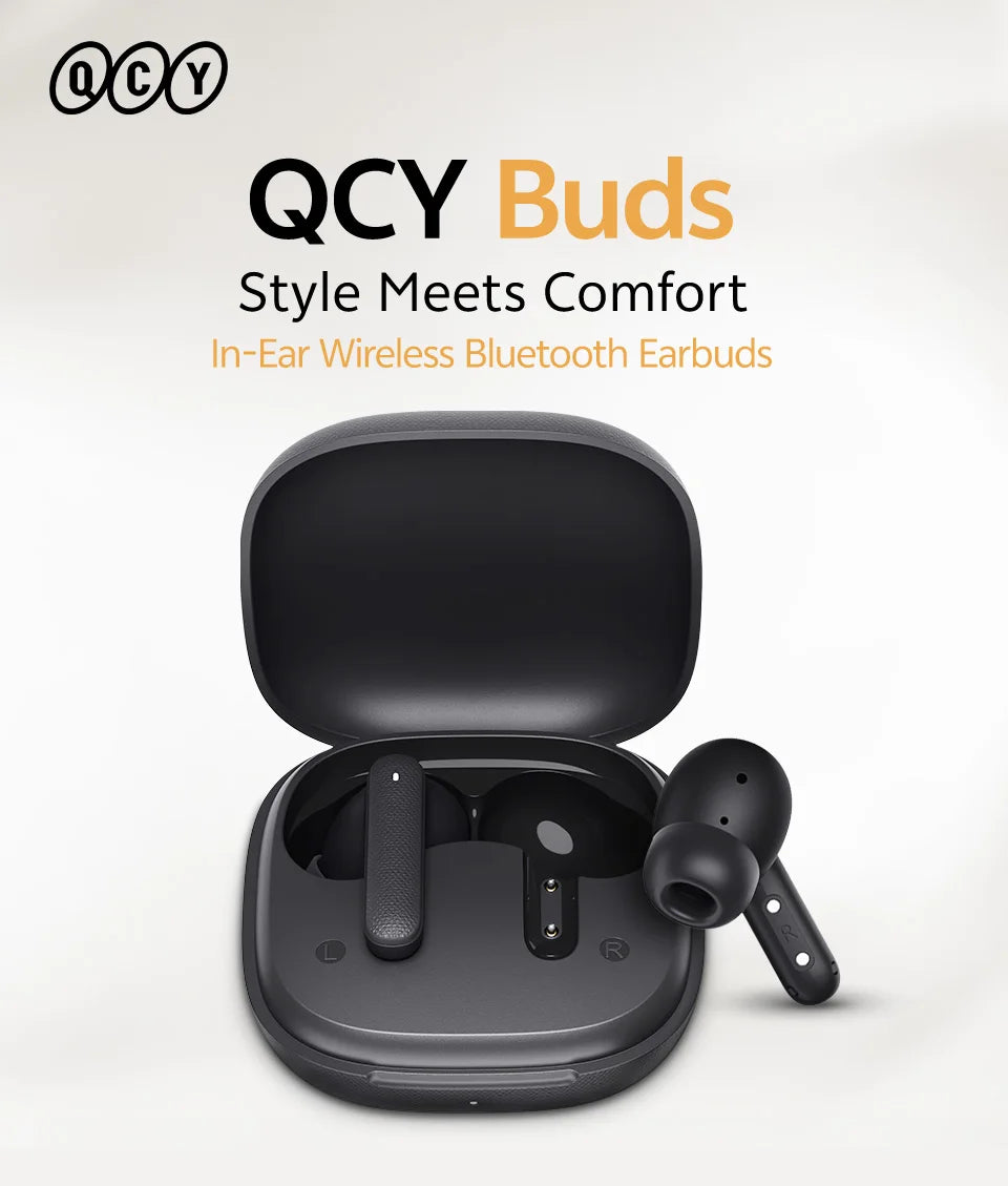 Audífonos QCY  Buds TWS Bluetooth 5.3 | 35H de Batería